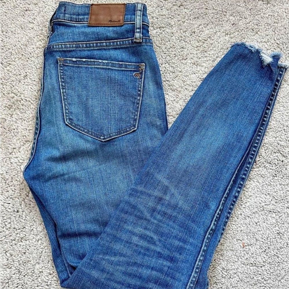 Madewell high rise skinny jeans